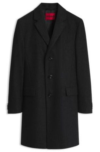 Manteau en mélange de laine vierge - HUGO - Modalova