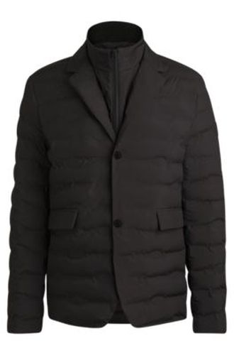 Veste matelassée d’équitation style blazer - Boss - Modalova