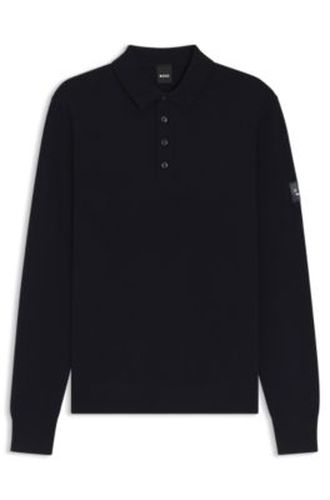 Polo d’équitation en maille - Boss - Modalova