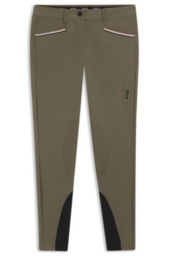 Pantalon d’équitation avec finitions agrippantes au niveau des genoux - Boss - Modalova