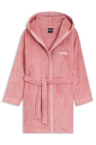 Peignoir en coton avec logo brodé - Boss - Modalova
