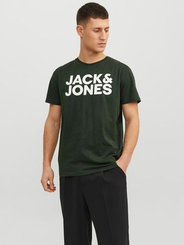 T-shirt Logo Col Rond - Jack & Jones - Modalova