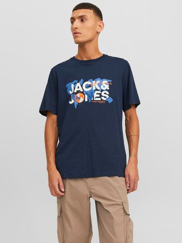 T-shirt Logo Col Rond - Jack & Jones - Modalova