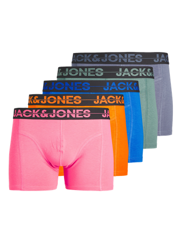 Plus Size Pack De 5 Boxers - Jack & Jones - Modalova