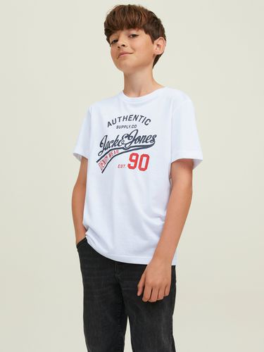 Pack De 3 T-shirt Logo Pour Les Garçons - Jack & Jones - Modalova