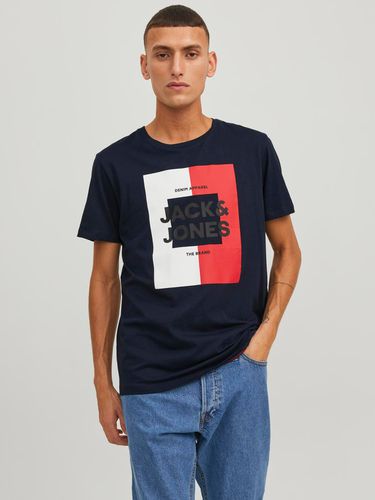 T-shirt Logo Col Rond - Jack & Jones - Modalova