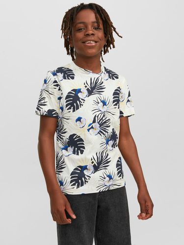 T-shirt Tropical Pour Les Garçons - Jack & Jones - Modalova