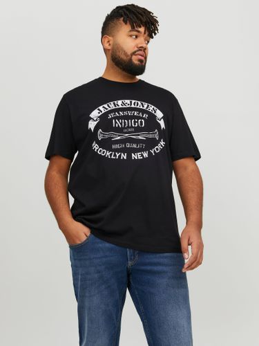 Plus Size T-shirt Uni - Jack & Jones - Modalova