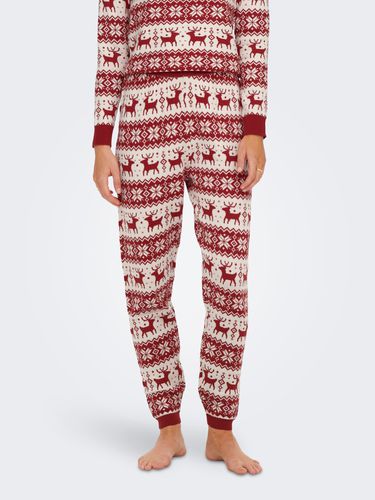 De Noël En Maille Pantalon - ONLY - Modalova