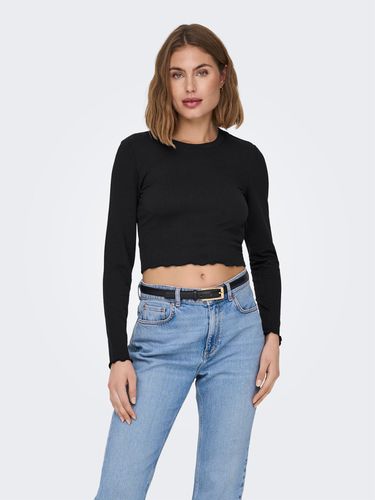 Tops Cropped Fit Col Bateau - ONLY - Modalova