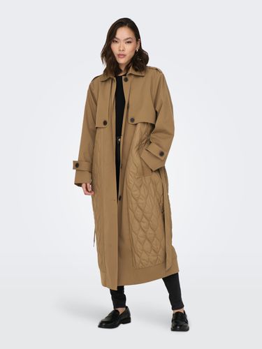 Trench-coats Col Italien Poignets Boutonnés - ONLY - Modalova