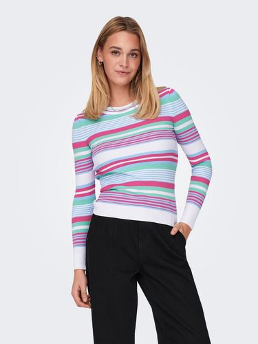 Pull-overs Knit Fit Col Rond Épaules Tombantes - ONLY - Modalova