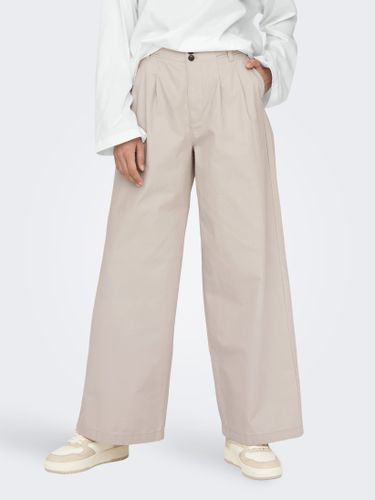 Pantalons Cargo Wide Leg Fit Taille Haute - ONLY - Modalova