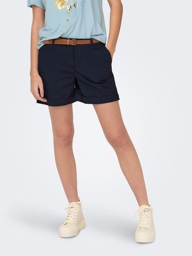 Shorts Regular Fit Taille Moyenne Ourlets Repliés - ONLY - Modalova