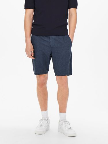 Shorts Tapered Fit Taille Moyenne - ONLY & SONS - Modalova