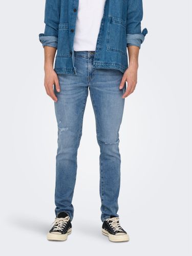 Onsloom Slim Light Blue 3230 Jeans - ONLY & SONS - Modalova