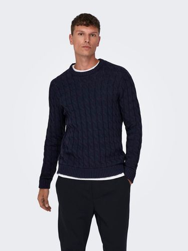 Pull-overs Regular Fit Col Ras Du Cou - ONLY & SONS - Modalova