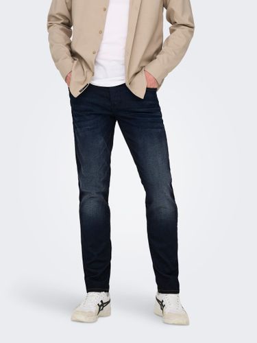 Jeans Slim Fit Taille Basse - ONLY & SONS - Modalova