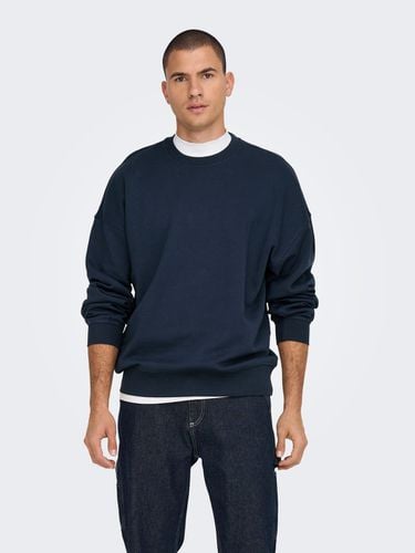 Sweat-shirts Relaxed Fit Col ras du cou - ONLY & SONS - Modalova