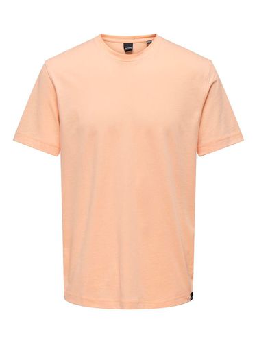 T-shirts Regular Fit Col rond - ONLY & SONS - Modalova