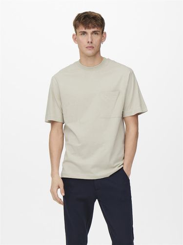 T-shirts Relaxed Fit Col rond - ONLY & SONS - Modalova