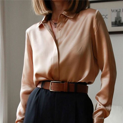 LILYSILK Chemisiers En Soie Patte De Boutonnage Dissimulée Doux Pour La Peau Et Respirant - LILYSILK - Modalova
