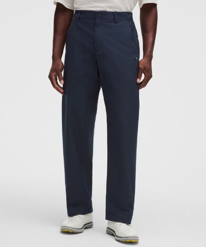 “ Pantalon de golf dÃ©contractÃ© en sergÃ© extensible Standards â€“ Bleu â€“ Taille 31 - lululemon - Modalova