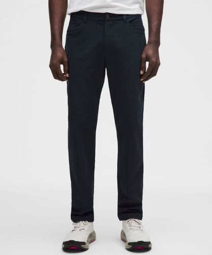 “ ABC Classic-Fit 5 Pocket Pant 32L Brushed Warpstremes â€“ Bleu â€“ Taille 34 - lululemon - Modalova