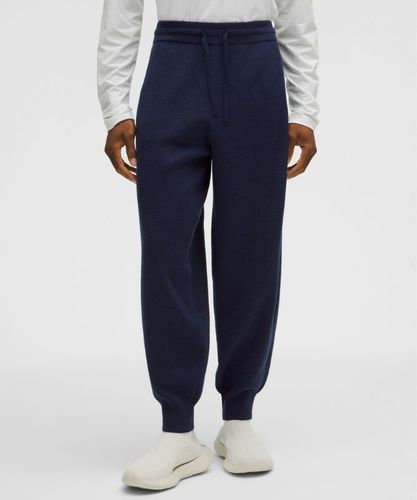 “ Pantalon de jogging en laine mÃ©rinos Standards â€“ Bleu â€“ Taille L - lululemon - Modalova