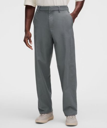 “ Pantalon droit habillÃ© coupe ample LÃ©gers â€“ 81 cm â€“ Gris â€“ Taille 38 - lululemon - Modalova
