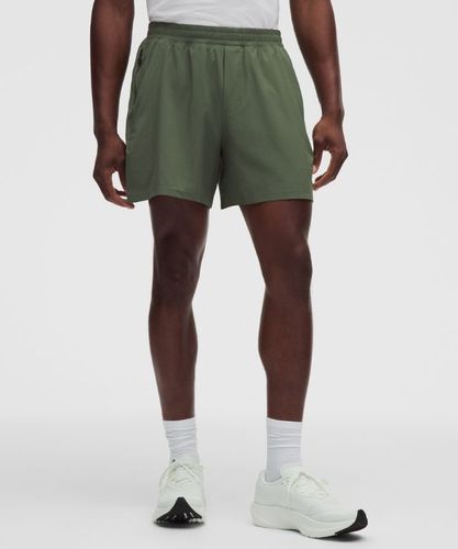 “ Short Pace Breaker doublÃ©s â€“ 13 cm â€“ Vert â€“ Taille L - lululemon - Modalova