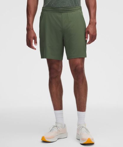 “ Short Pace Breaker doublÃ©s â€“ 18 cm â€“ Vert â€“ Taille S - lululemon - Modalova