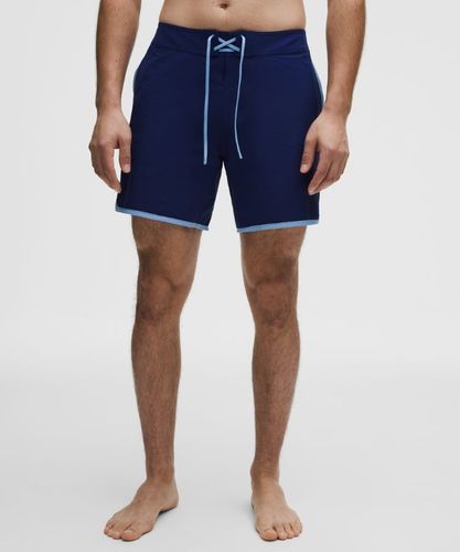 “ Boardshort classique sans doublures â€“ 18 cm â€“ Bleu â€“ Taille 33 - lululemon - Modalova