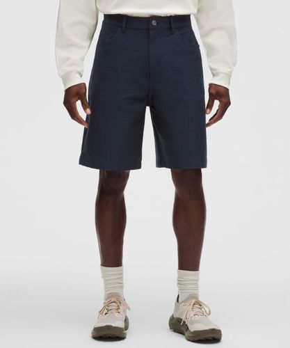 “ Short EasyFive coupe dÃ©contractÃ©es â€“ 23 cm â€“ Bleu â€“ Taille 34 - lululemon - Modalova