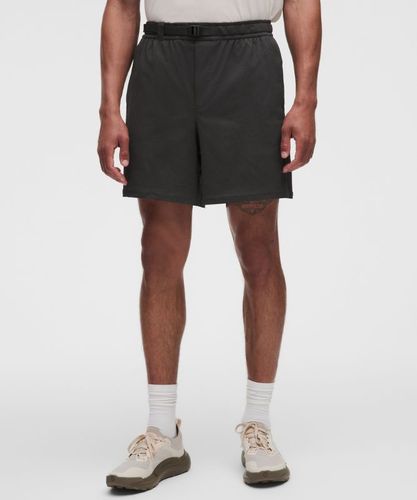 “ Short de randonnÃ©e dÃ©contractÃ© avec protection UVs â€“ 15 cm â€“ Gris â€“ Taille L - lululemon - Modalova