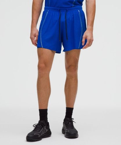 “ Short de running Fast and Free Airflows â€“ 15 cm â€“ Bleu â€“ Taille S - lululemon - Modalova