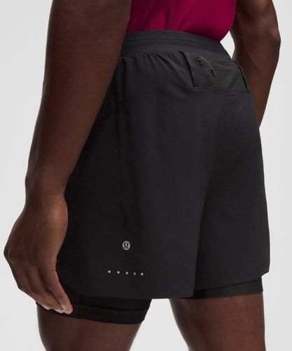 “ Short de running doublÃ© Fast and Free Nouveau designs â€“ 13 cm â€“ Taille S - lululemon - Modalova