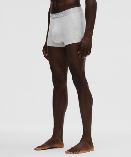 “ Boxer Always in Motion Lot de 3s â€“ 8 cm â€“ Noir/Bleu â€“ Taille L - lululemon - Modalova