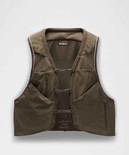 “ Veste de trail running Fast and Free x Geoff McFetridge â€“ Brun/Vert â€“ Taille XS/S - lululemon - Modalova