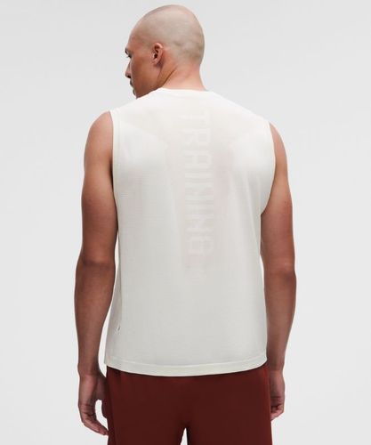 “ DÃ©bardeur Metal Vent Tech coupe dÃ©contractÃ©e Trainings â€“ Blanc â€“ Taille M - lululemon - Modalova