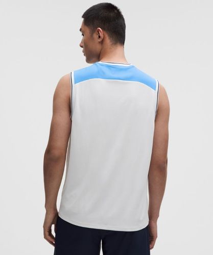 “ DÃ©bardeur de tennis en maille texturÃ©es â€“ Blanc â€“ Taille S - lululemon - Modalova