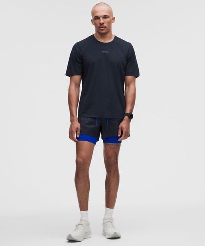 “ T-Shirt Fast and Free Â°Longueur courses â€“ Bleu â€“ Taille 2XL - lululemon - Modalova