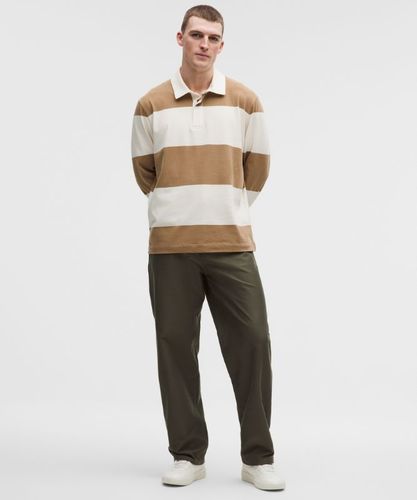“ Long-Sleeve Cotton Rugby Shirts â€“ Brun/Ã‰ â€“ Taille XL - lululemon - Modalova