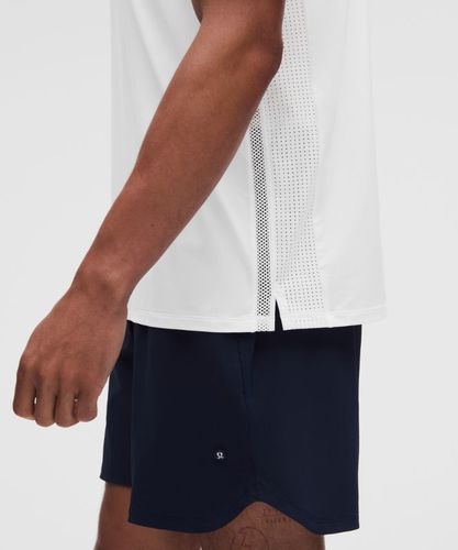 “ Polo de tennis Ã  empiÃ¨cements en mailles â€“ Taille L - lululemon - Modalova
