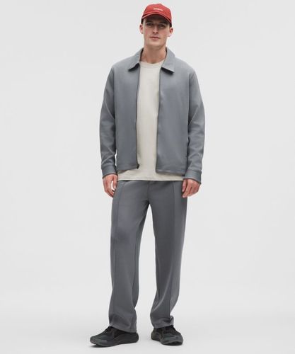 “ Haut zippÃ© Ã  col montant en Smooth Spacers â€“ Gris â€“ Taille 2XL - lululemon - Modalova
