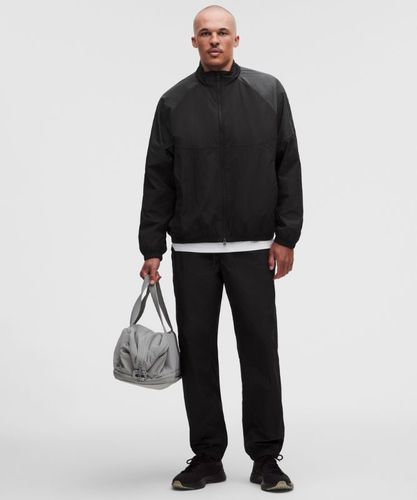 “ Veste de survÃªtement oversize en nylons â€“ Noir/Gris â€“ Taille L - lululemon - Modalova