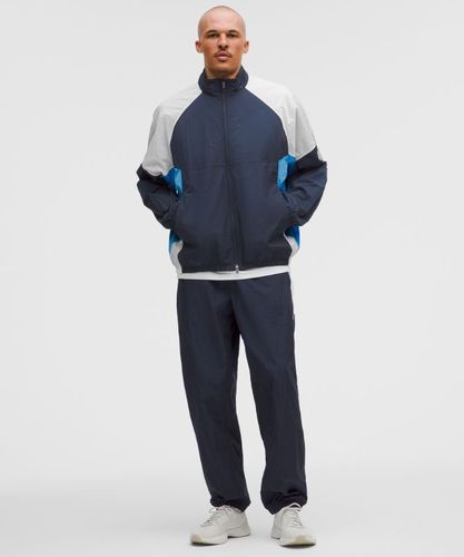 “ Veste de survÃªtement oversize en nylons â€“ Blue/Blanc â€“ Taille 2XL - lululemon - Modalova