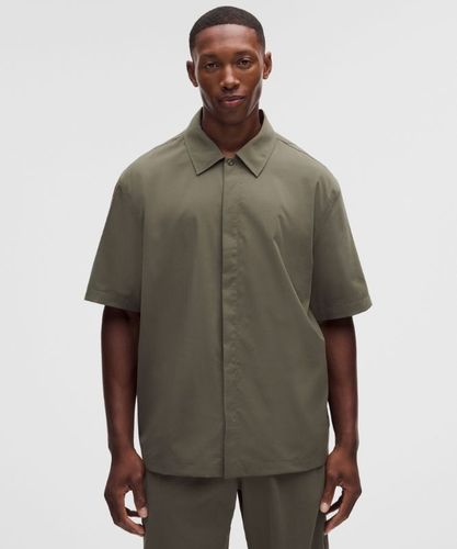 “ Unshaken Short-Sleeve Collared Shirts â€“ Vert â€“ Taille 2XL - lululemon - Modalova