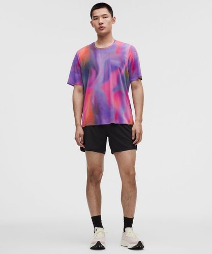 “ T-Shirt Fast and Free Â°Longueur courses â€“ Violet/Ã‰ â€“ Taille XS - lululemon - Modalova