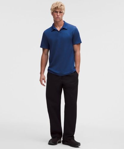 “ Polo de tennis texturÃ© sans couturess â€“ Bleu â€“ Taille M - lululemon - Modalova